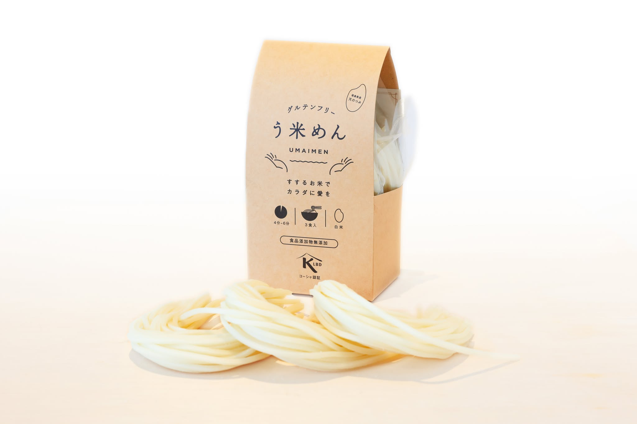 当社製品米粉麵「う米めん」